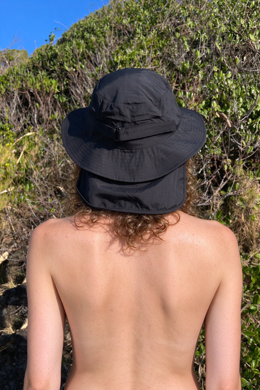 Black surf hat, image 2 of 4